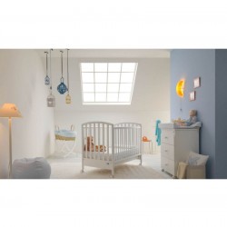 Baby cot PALI Ciak white