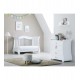 Βρεφικό κρεβατάκι - καναπές PALI Tulip Baby white 022500MT