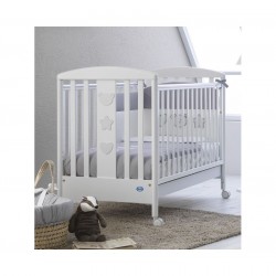 Baby cot PALI Birillo, color white