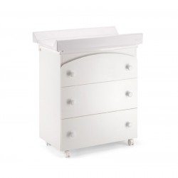 Bathroom - changing table PALI Tris, color white