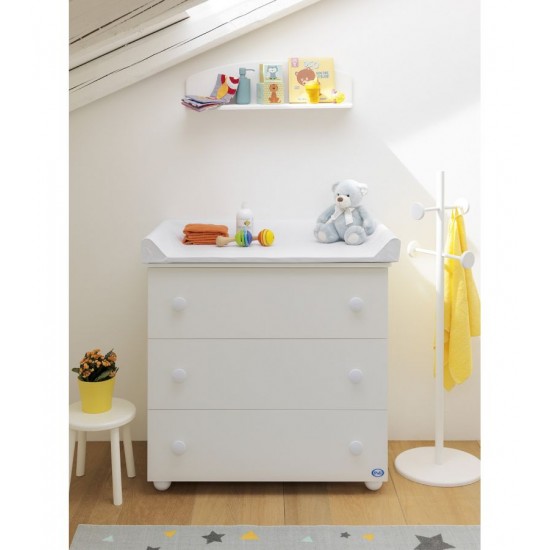 Συρταριέρα PALI Eco Plus, χρώμα λευκό 0535ECO00
