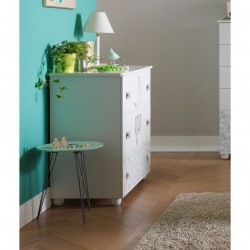Συρταριέρα PALI Moon, χρώμα bianco 0535MOON