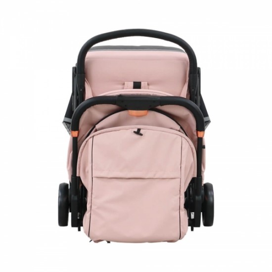 Καρότσι City Automatic Bebe Stars Powder Pink 193-185 Καρότσι City Automatic Bebe Stars Powder Pink 193-185