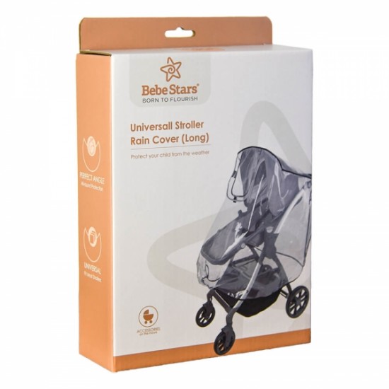 Αδιάβροχο Καροτσιού Universal Bebe Stars 20-110