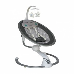 Electric Crib & Relax Dreamy Gray Bebe Stars 251-184