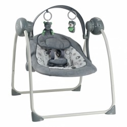 Electric Swing & Relax Flora 2 in 1 Gray Bebe Stars 252-185