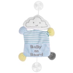 Λούτρινο Σήμα "Baby on Board" Sleepy Cloud Kikkaboo 31201010155