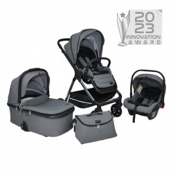 Πολυκαρότσι Bebe Stars Nammas 3σε1 Grey 335-186