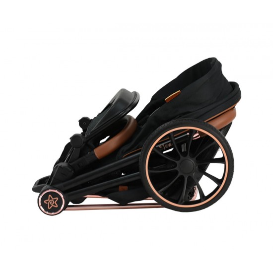 Πολυκαρότσι 3σε1 Jewel Volcano Black Bebe Stars 350-188