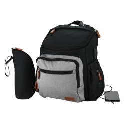Changing bag with USB Moon Gray 590-189