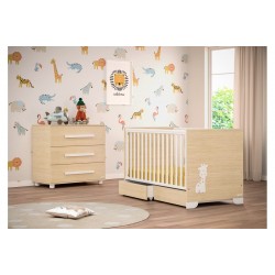 Casababy Giraffe Βρεφικό Κρεβάτι Μετατρεπόμενο Σε Προεφηβικό 590270