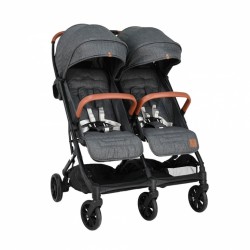 Καρότσι Διδύμων Twin Bebe Stars Gem Grey 7900-186