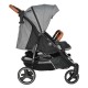 Καρότσι Διδύμων Bebe Stars Double Trouble Grey 7901-186