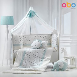 Dowry set 9pcs 70 * 140 Elephant Mint ABO