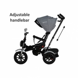 Chopper Gray 6in1 Bebe Stars 814-186 bicycle
