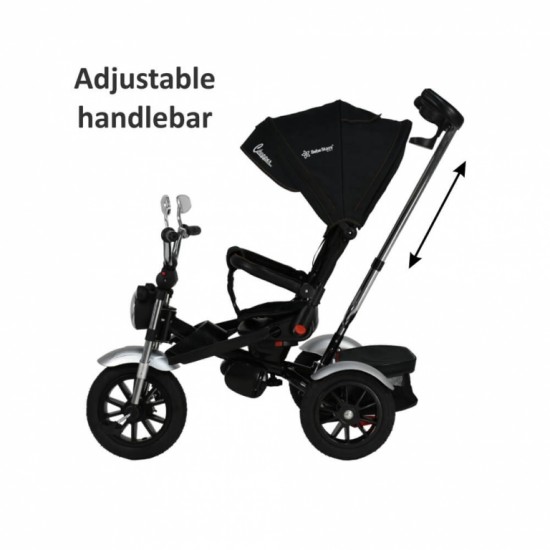 Τρίκυκλο  Ποδηλατάκι Chopper Black 6in1 Bebe Stars 814-188