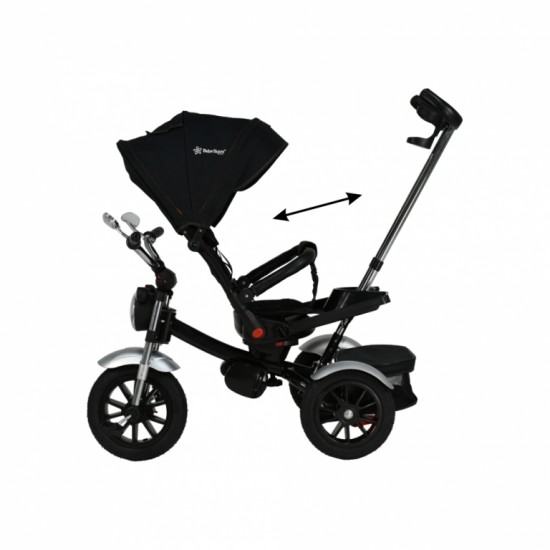 Τρίκυκλο  Ποδηλατάκι Chopper Black 6in1 Bebe Stars 814-188