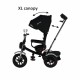 Τρίκυκλο  Ποδηλατάκι Chopper Black 6in1 Bebe Stars 814-188