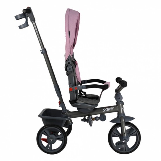 Τρίκυκλο Ποδηλατάκι Sonic 360° Pink Bebe Stars 815-180