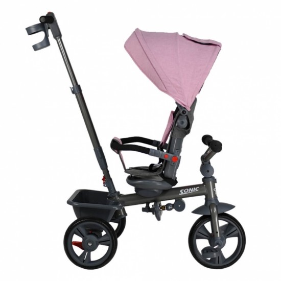 Τρίκυκλο Ποδηλατάκι Sonic 360° Pink Bebe Stars 815-180