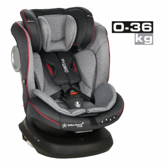 Κάθισμα Αυτοκινήτου Levante Plus Isofix 360° Red 912-185