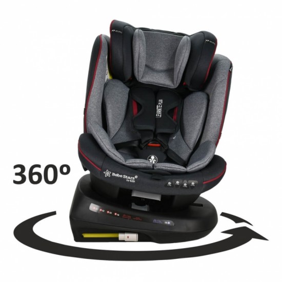 Κάθισμα Αυτοκινήτου Levante Plus Isofix 360° Red 912-185