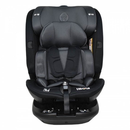 Κάθισμα Αυτοκινήτου Imola Isofix i-Size 360° Bebe Stars Black 923-188