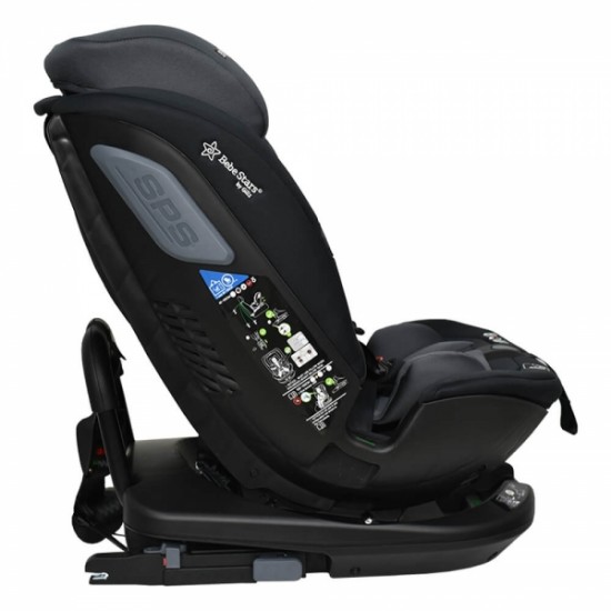 Κάθισμα Αυτοκινήτου Imola Isofix i-Size 360° Bebe Stars Black 923-188