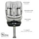 Κάθισμα Αυτοκινήτου Nobile i-Size Bebe Stars 360° Vanila Ice 924-186