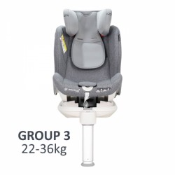 Κάθισμα Αυτοκινήτου Apex 360° Isofix Grey 925-186