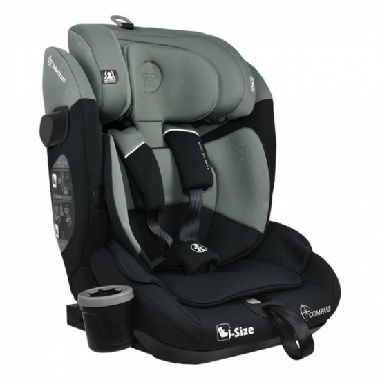 Κάθισμα Αυτοκινήτου Compass Isofix i-Size Bebe Stars Olive 935-176