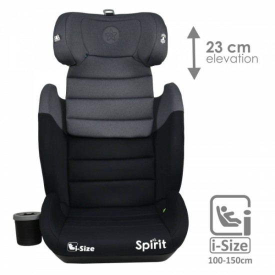 Κάθισμα Αυτοκινήτου Spirit Isofix i-Size Bebe Stars Steel Grey 945-186