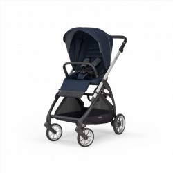 Inglesina Electa Baby Stroller Soho Blue/Silver Black
