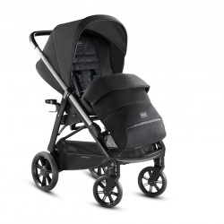 Inglesina Aptica Βρεφικό Καρότσι Περιπάτου Mystic Black/Black Chassis AG70N0MYB