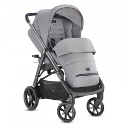Inglesina Aptica Stroller Silk Grey/Black Chassis