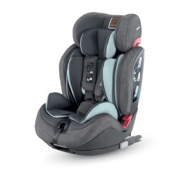 Inglesina Gemino I-Fix 1 2 3 Παιδικό Κάθισμα Αυτοκινήτου Grey AV94L0GRY