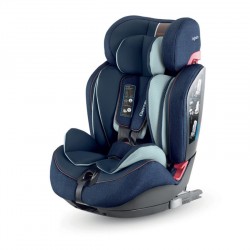 Inglesina Gemino I-Fix 1 2 3 child car seat Navy