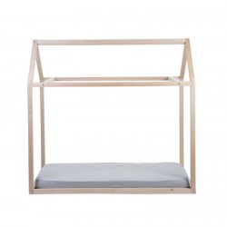 Children's bed CHILDHOME Type 70 x 140 cm natural