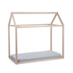 Children's bed CHILDHOME Type 70 x 140 cm natural