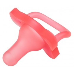 All Silicone Pacifier 0m + Pink Dr. Brown's PS 11007