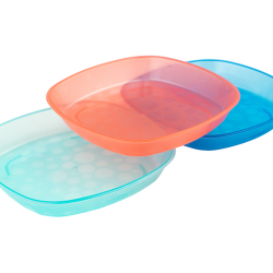 Shallow Dishes 3pcs. Dr. Brown's TF022