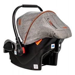 Baby Plus Car Seat 0-13kg Gray Bebe Stars 007-188