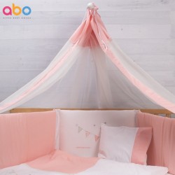 Dowry set 9pcs 70 * 140 Carrot pink ABO