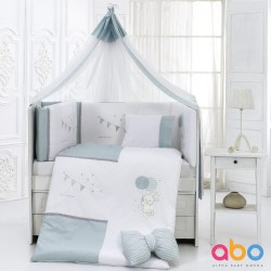 Dowry set 9pcs 70 * 140 Carrot Mint ABO