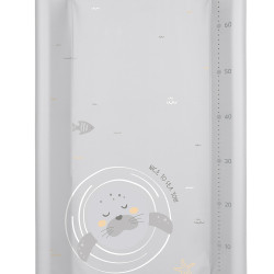 Μαλακή Αλλαξιέρα PVC 80x50cm Kikka Boo Seally Me Γκρι 31108060101