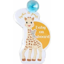 Σήμα Baby On Board Με Βεντούζα & Φωτάκια Sophie La Girafe S470213