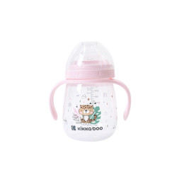 Κύπελλο Με Στόμιο Σιλικόνης 240ml Kikka Boo Savanna Ροζ 31302030061