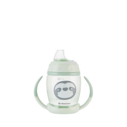 PP Κύπελλο Με Στόμιο Σιλικόνης 200ml Kikka Boo Happy Face Μέντα 31302030071