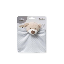 Πανάκι Παρηγοριάς Interbaby Dou-Dou Osito Bear Γκρι OSI02-31