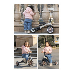 Τρίκυκλο Ποδήλατο με Λαβή QPlay Stager Μπεζ 01-1212075-03